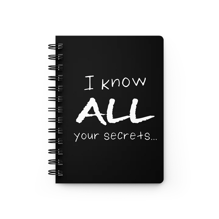 All Your Secrets Quote Book (spiralbound) product image (1)