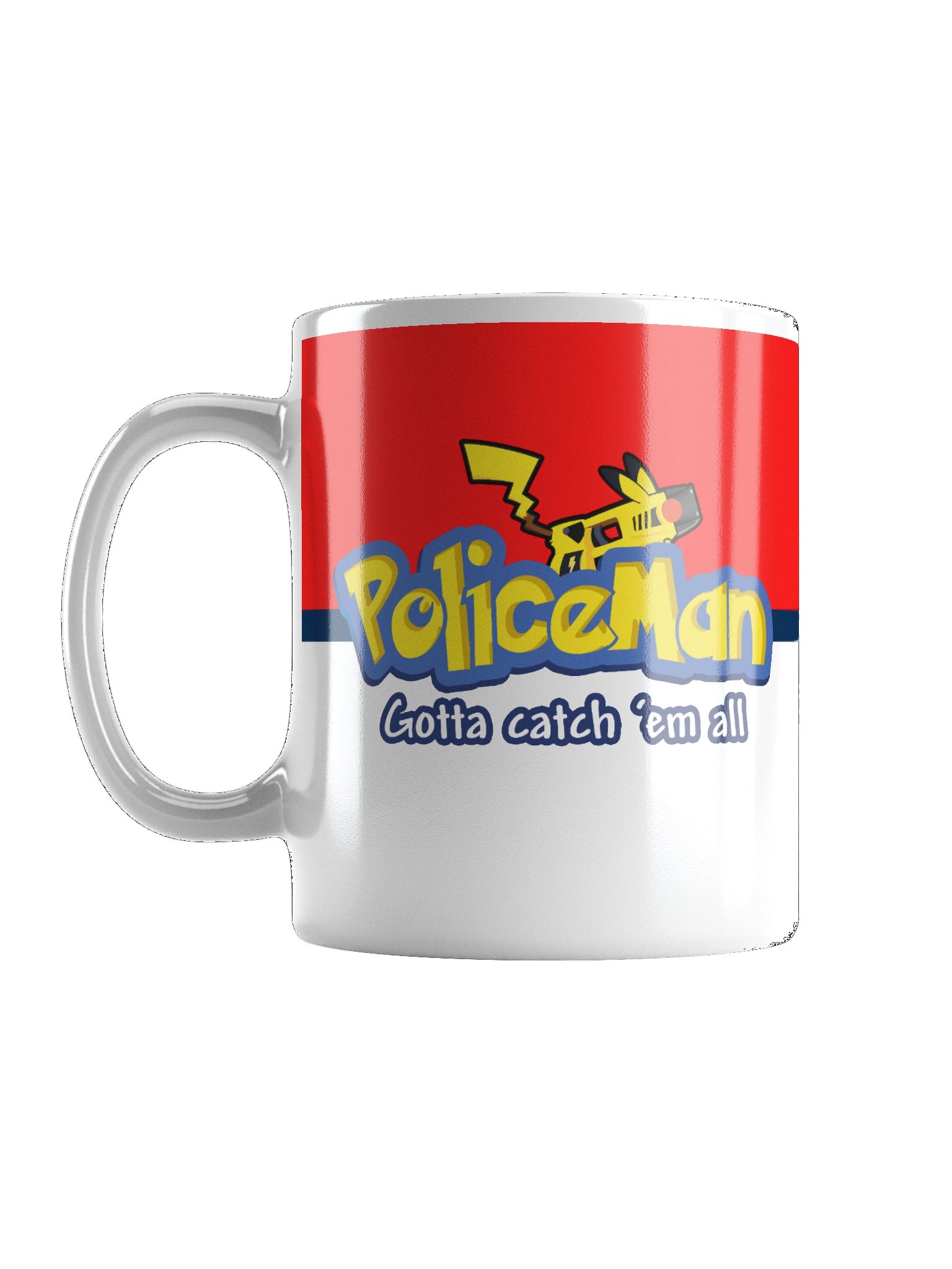 Catch 'Em All PoliceMan Mug product image (1)