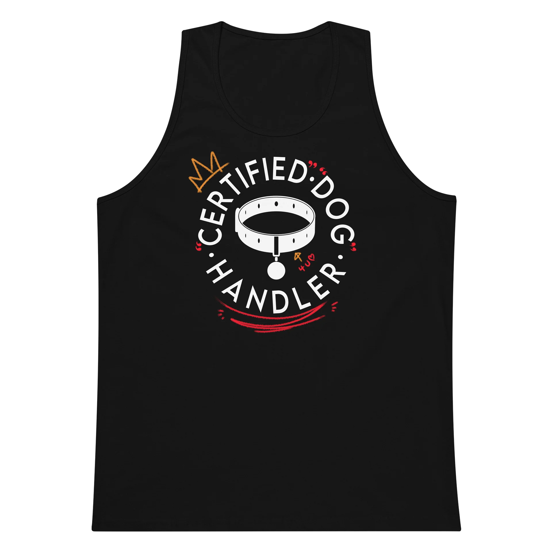 "Certified" "Dog" Handler Tank Top product image (5)
