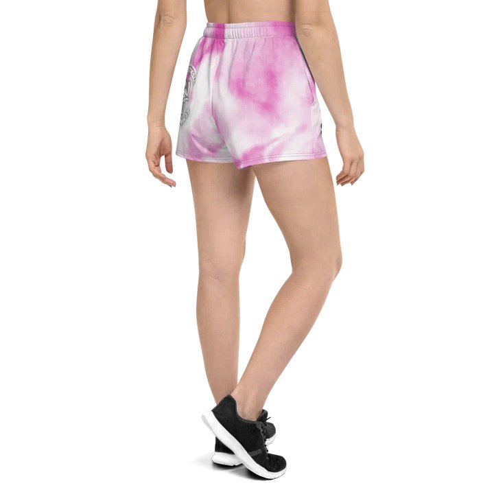 Syn Pink Tie Dye Shorts product image (1)