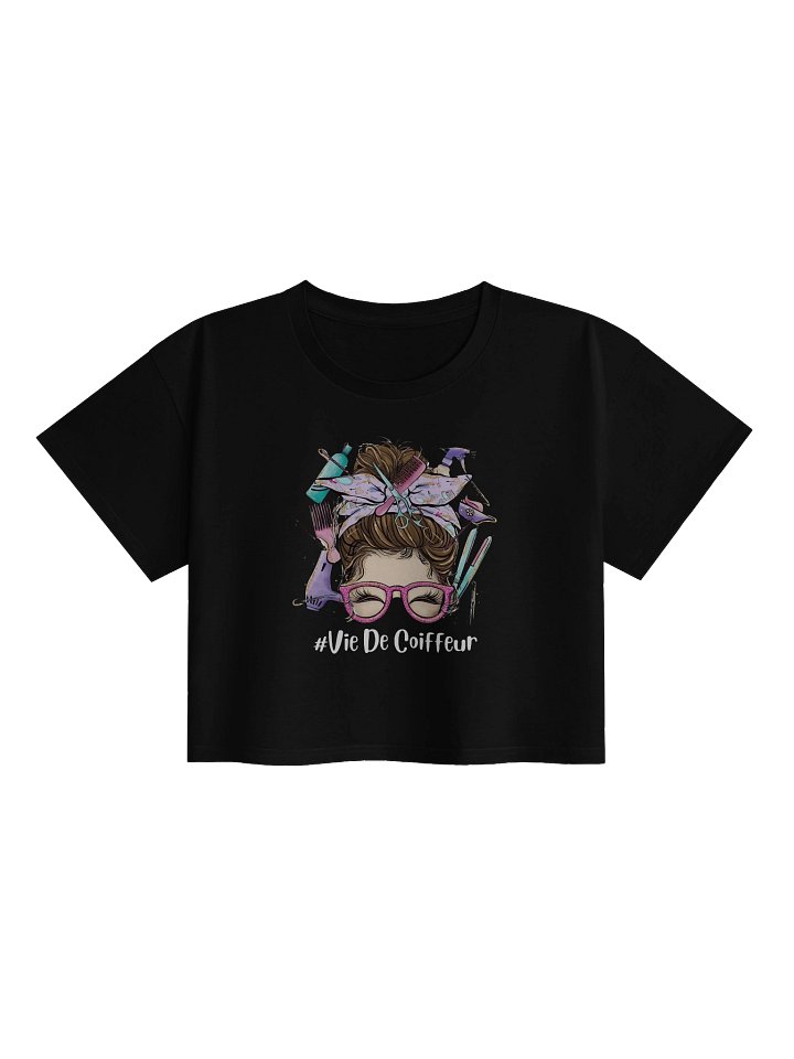 T-shirt #VieDeCoiffeur – Le Style des Passionnés de Coiffure product image (1)