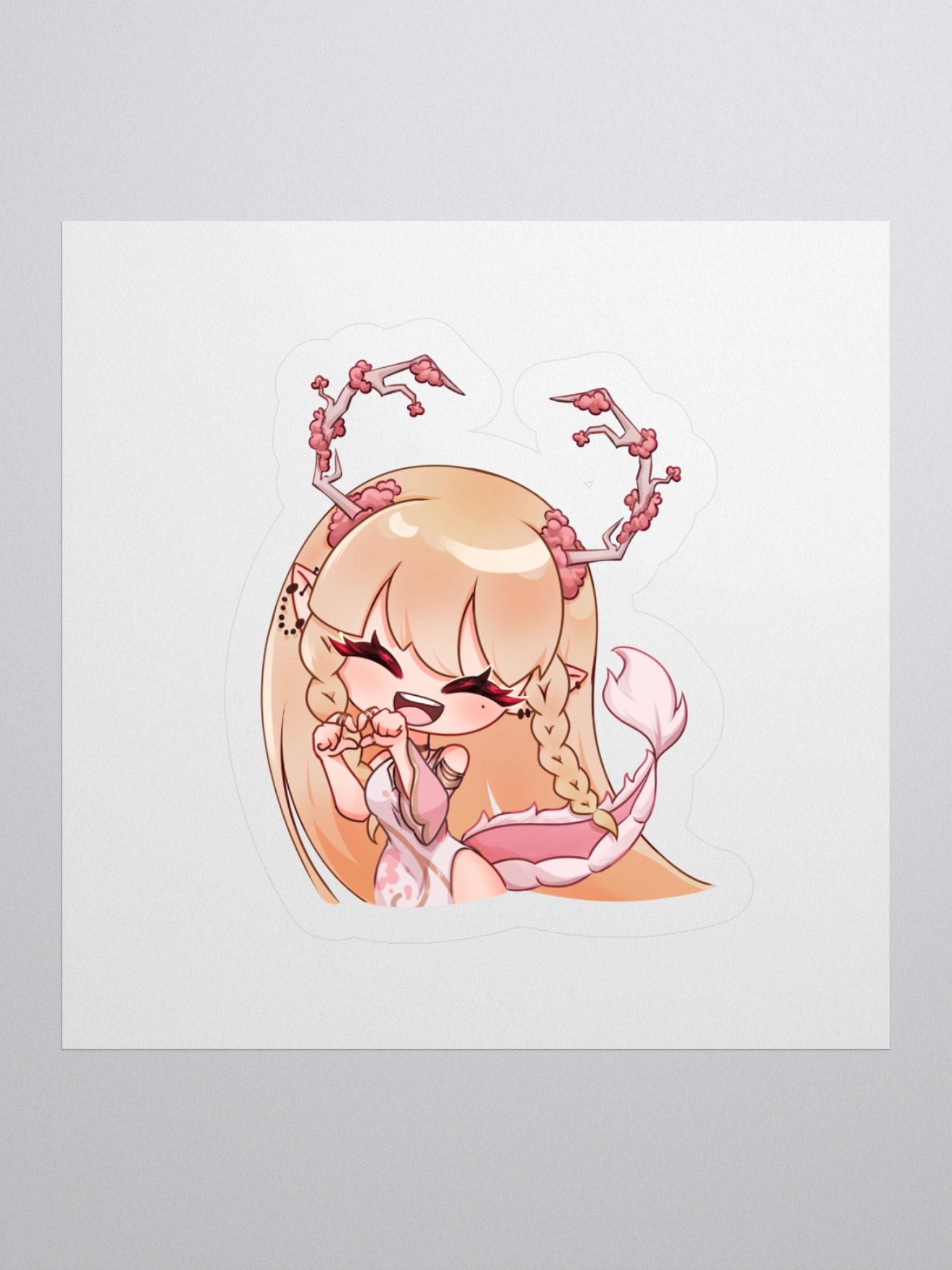 Chibi Mei Sticker Heart product image (1)
