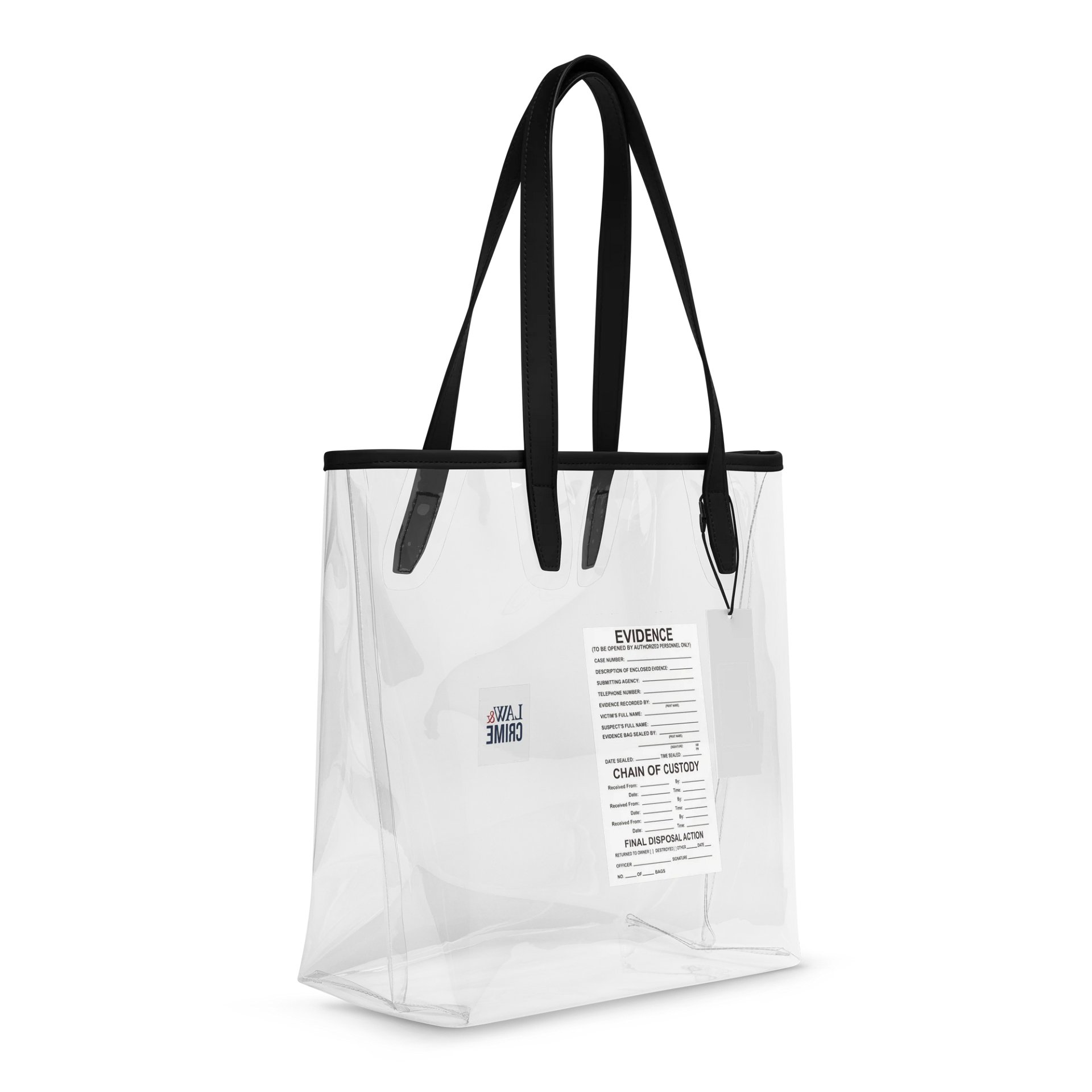 Clear "Evidence" Tote Bag product image (6)