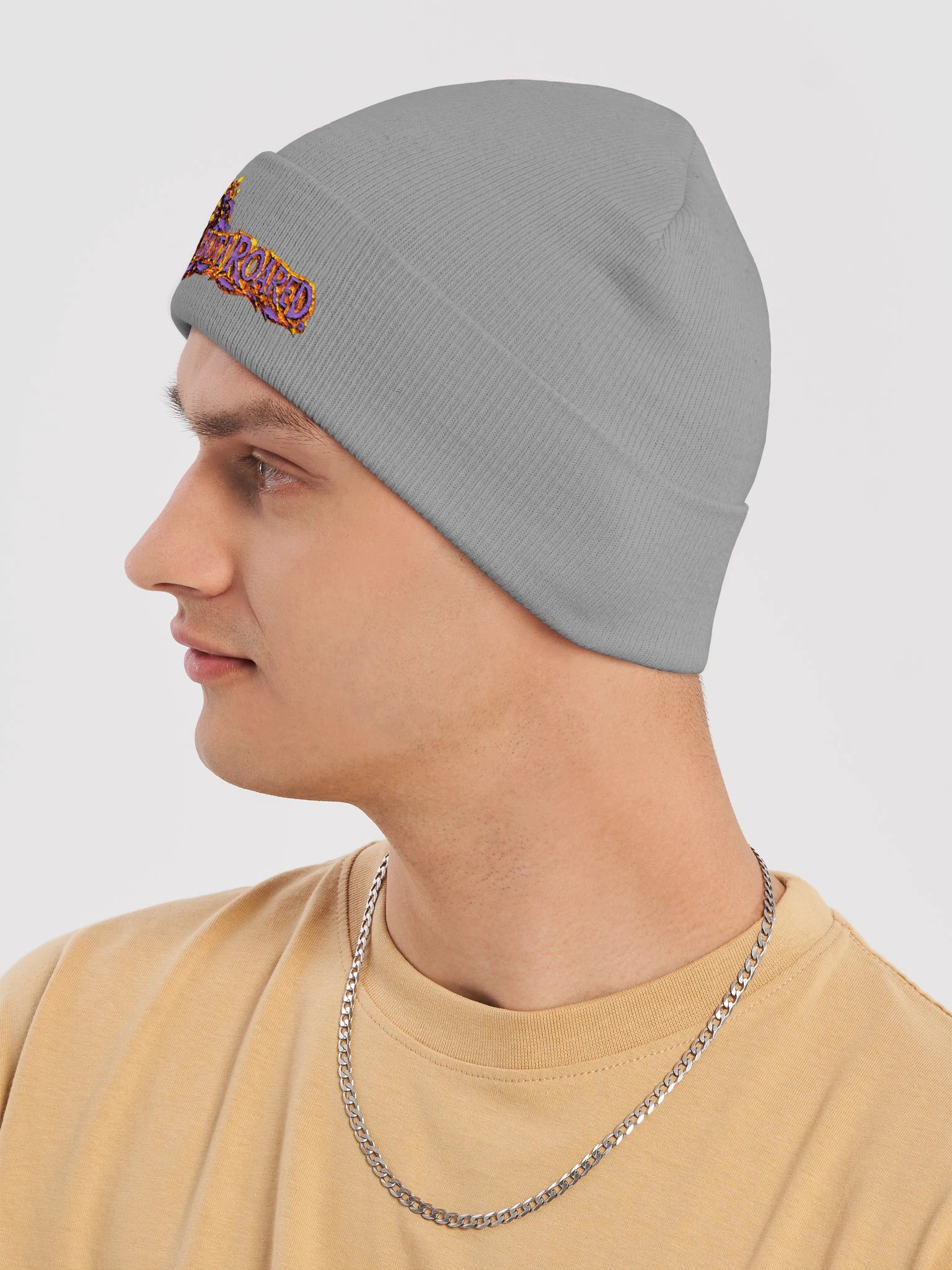 Devil Tried, But I Roared Lion Beanie product image (7)