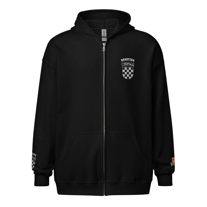 Guardian Spirit Checkerboard Zip Hoodie product image (2)