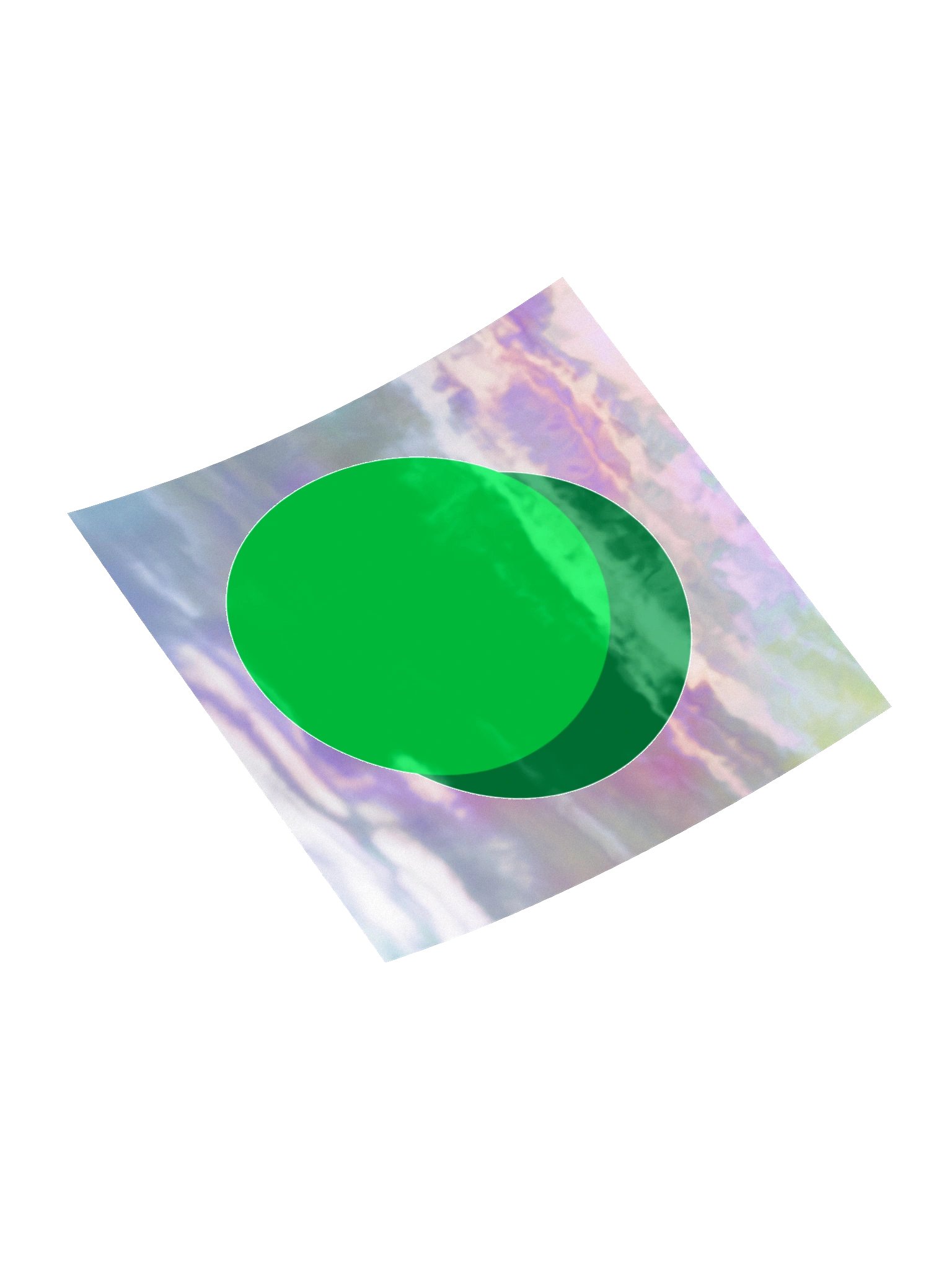 HOLO ZURC Sticker WHITE; Kiss-cut, Blank product image (11)