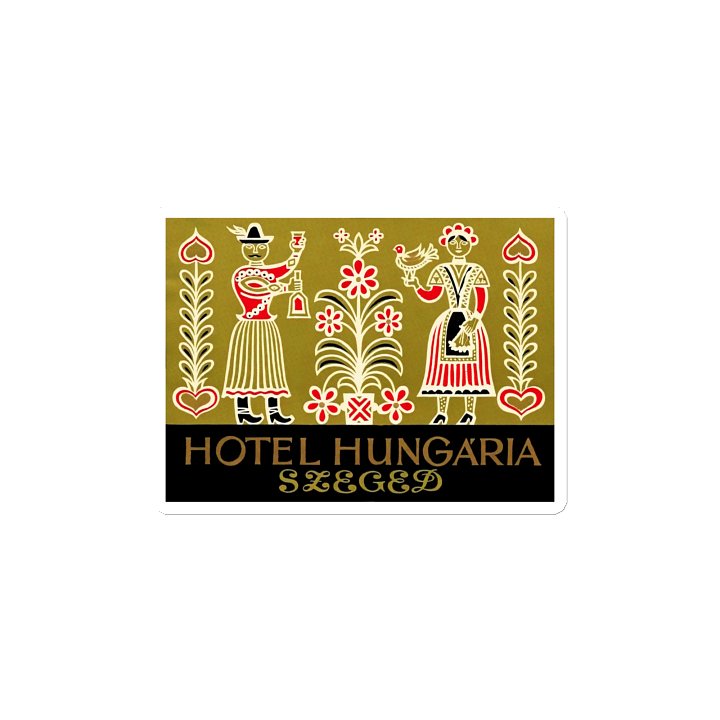 Hotel Hungaria Magnet-Gold product image (2)