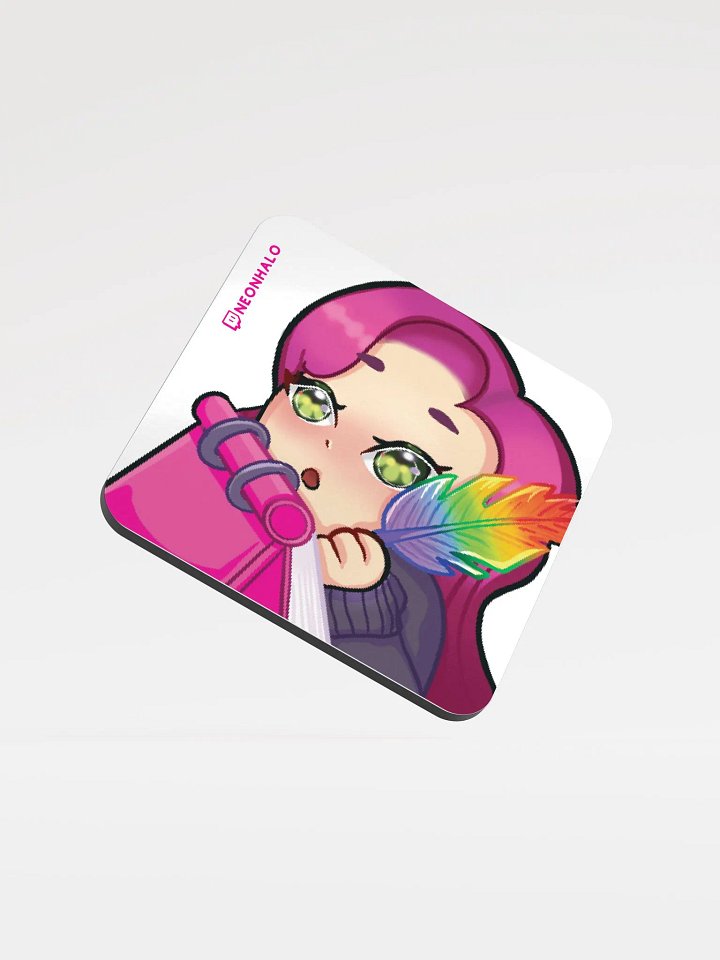NeonHalo Notes Coaster product image (1)