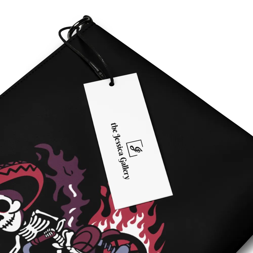 Bone to be Wild Flip-Sided Faux Leather Crossbody Bag product image (6)