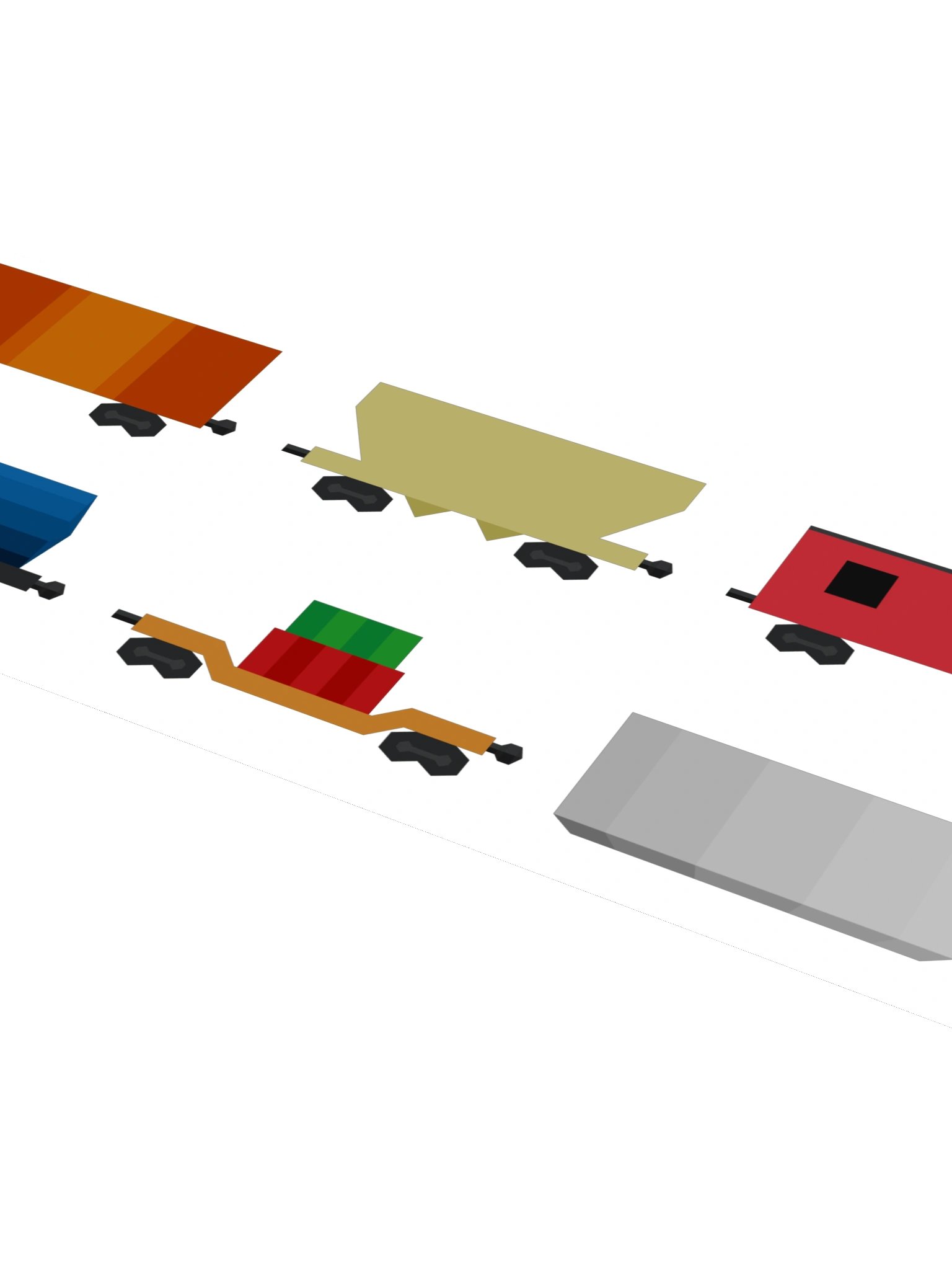 Trains in a Cup! Sticker Sheet product image (4)