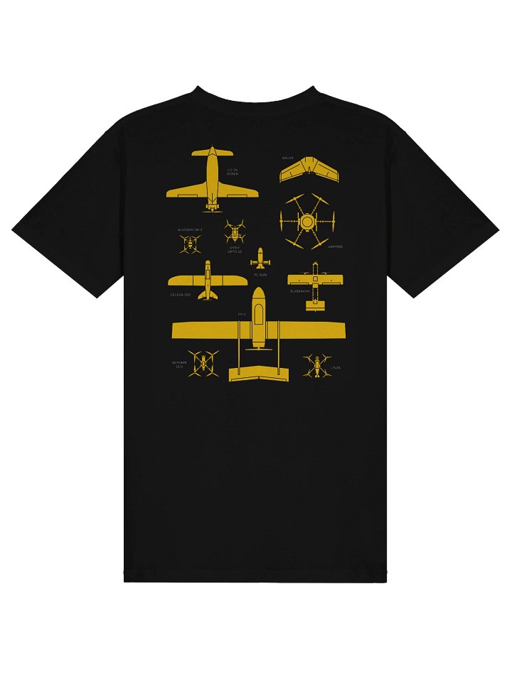 Dzyga's Paw Built Under Fire T-Shirt (Black) product image (2)
