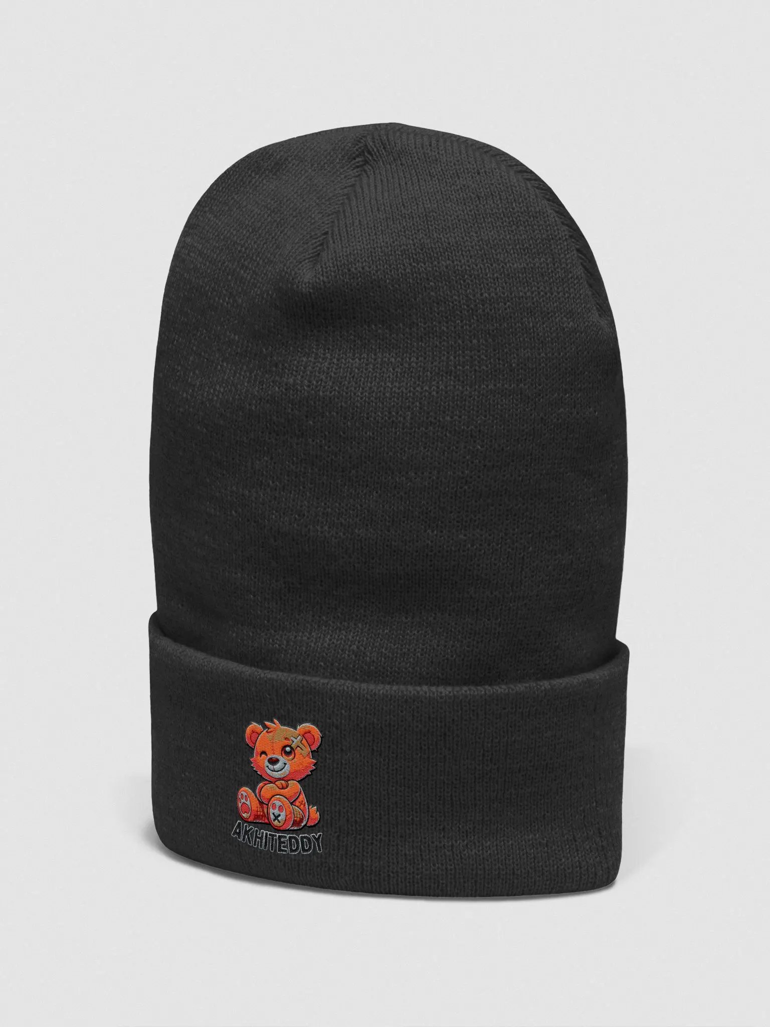Wink Bear Embroidered Beanie product image (2)