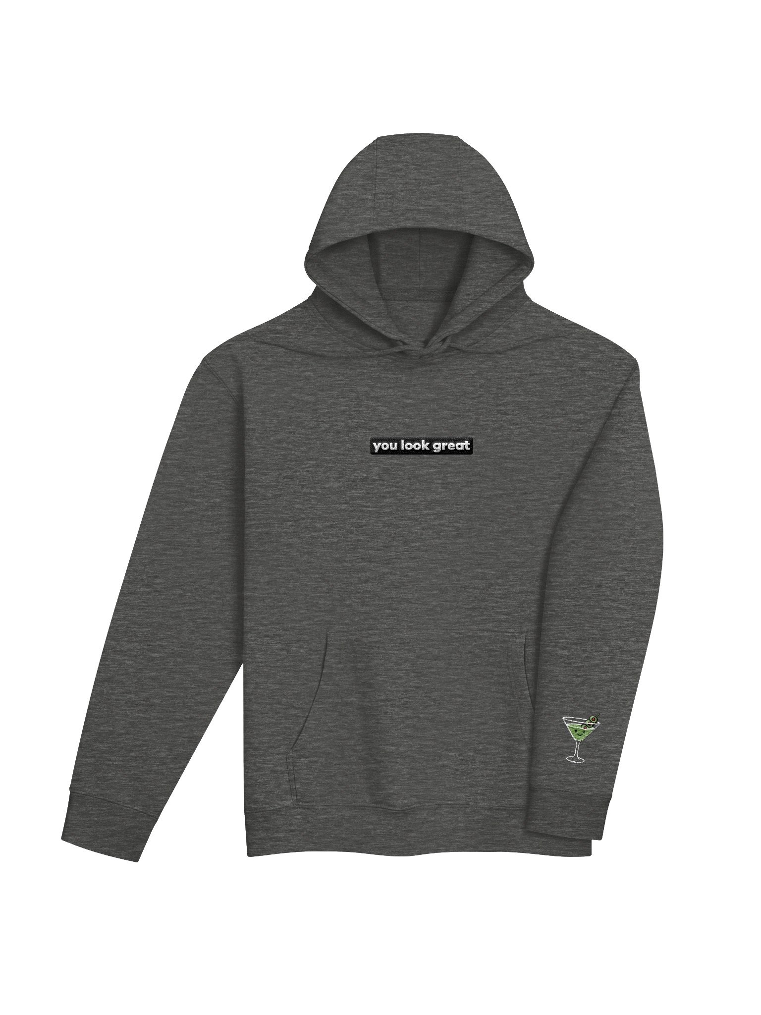 LIMITED EDITION: Simple Stitches Dirty Martini Hoodie - Embroidered product image (4)
