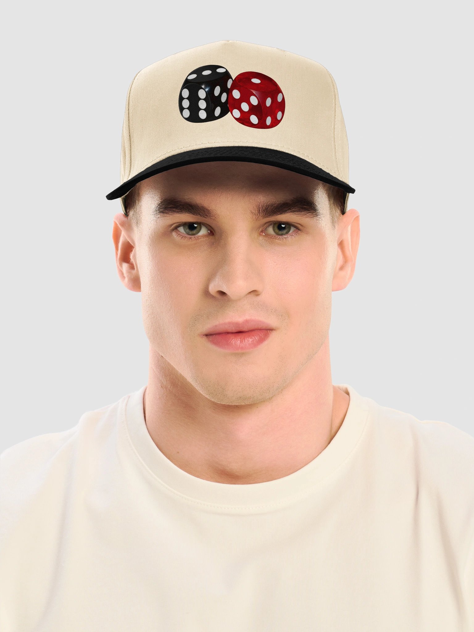 Red & Black Dice Baseball Cap product image (5)
