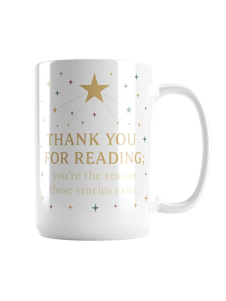 Thank you for Reading 1 Mug product image (2)