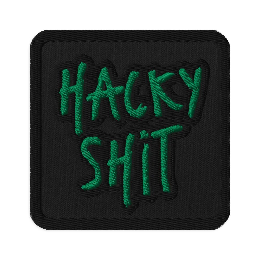 Hacky Sh*t Square Patch product image (1)