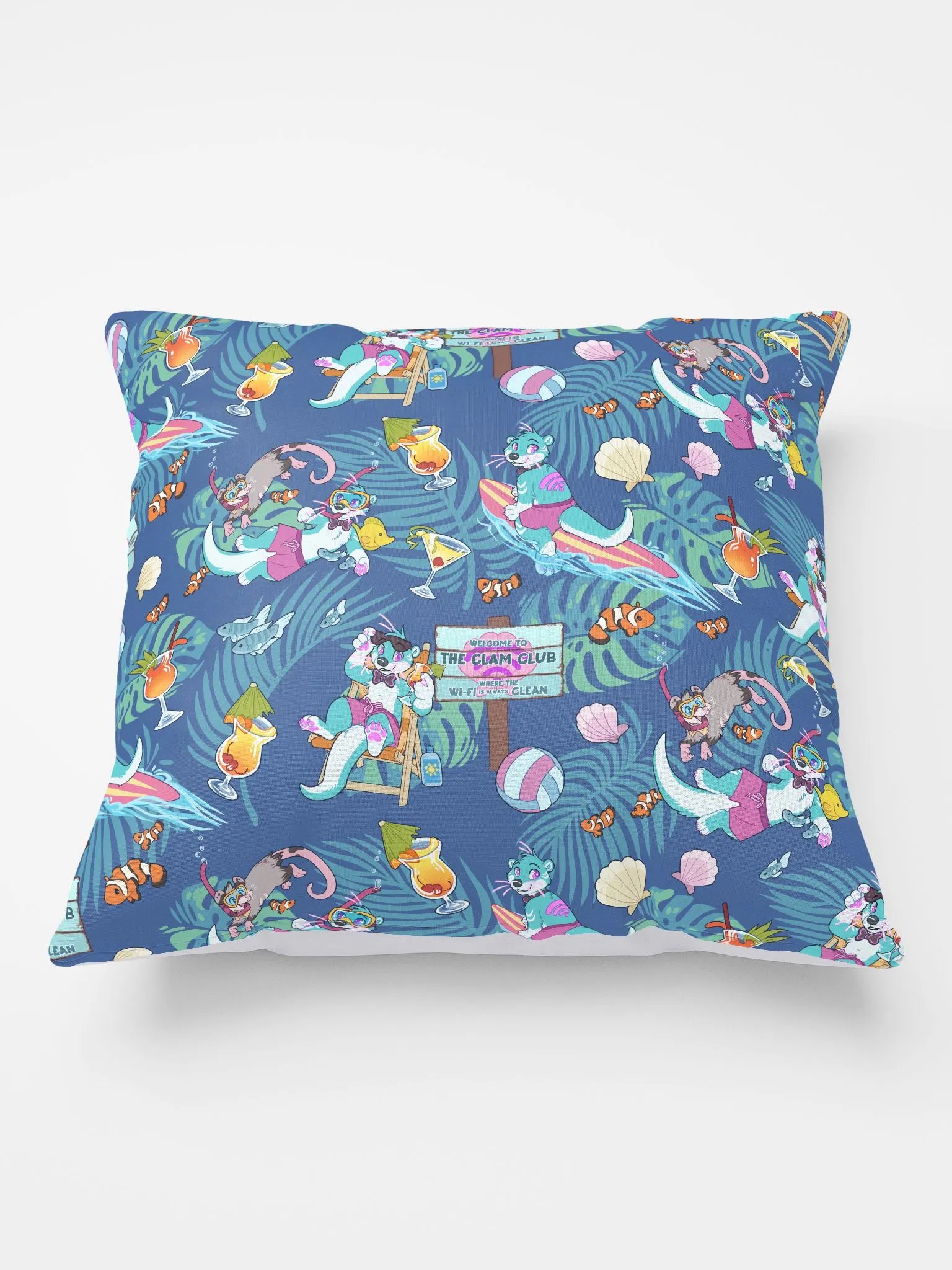 Sync and Noodles Pillow product image (1)