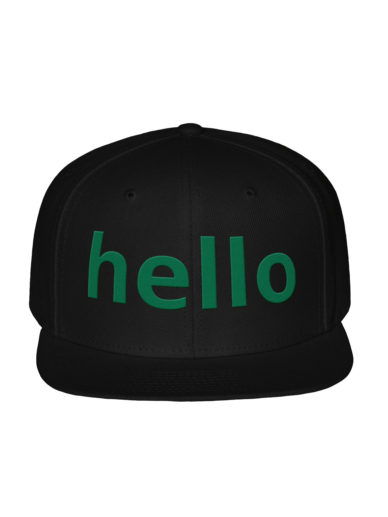 Bright 'hello' Otto Snapback Cap product image (1)