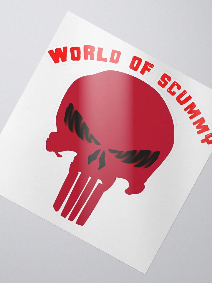 World of Scummy kiss cut stickers product image (2)