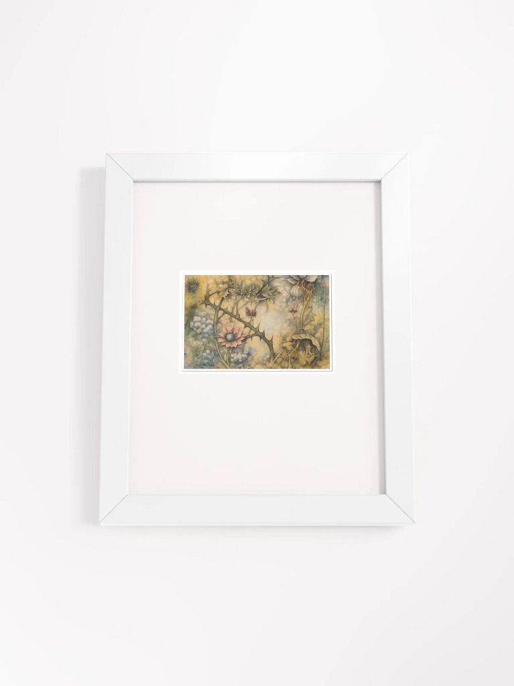 The Secret Garden Sketchbook Artprint Framed product image (1)