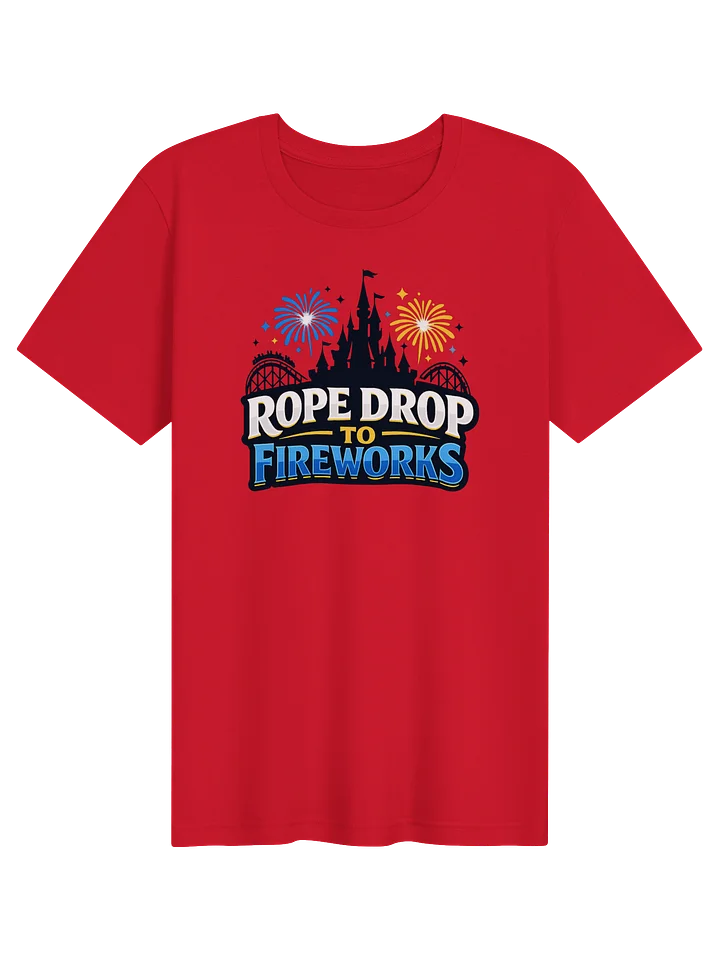 Rope drop to fireworks T-shirt product image (1)