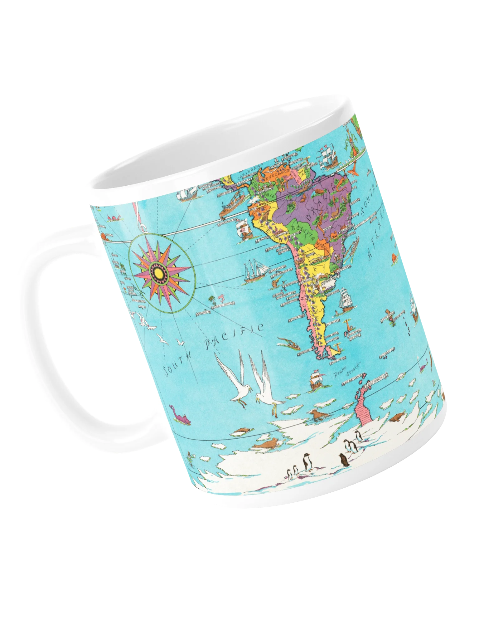 A Mercator Map World Mug product image (5)