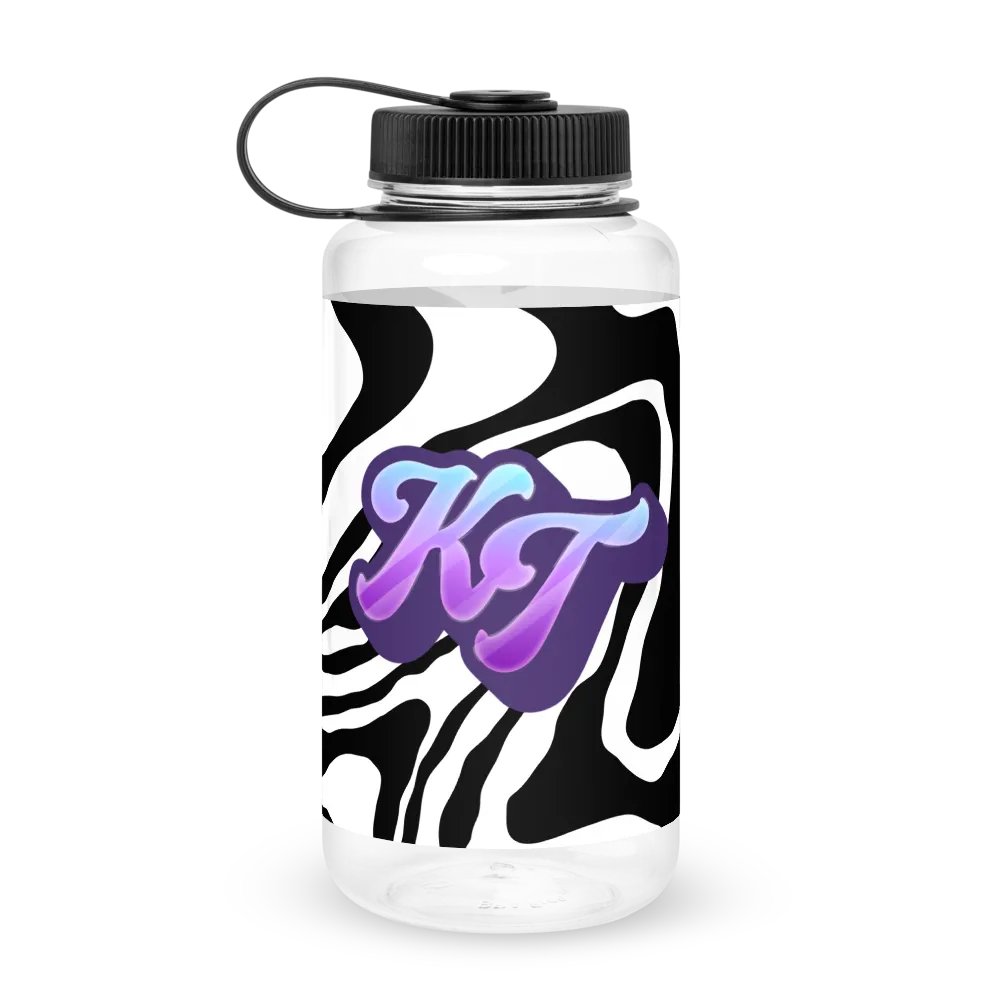 OG KT ZEBRA WATER BOTTLE product image (1)
