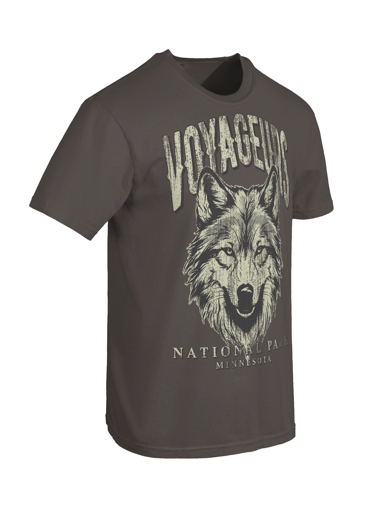 Voyageurs National Park Shirt – Vintage Wolf Graphic Tee Minnesota product image (9)