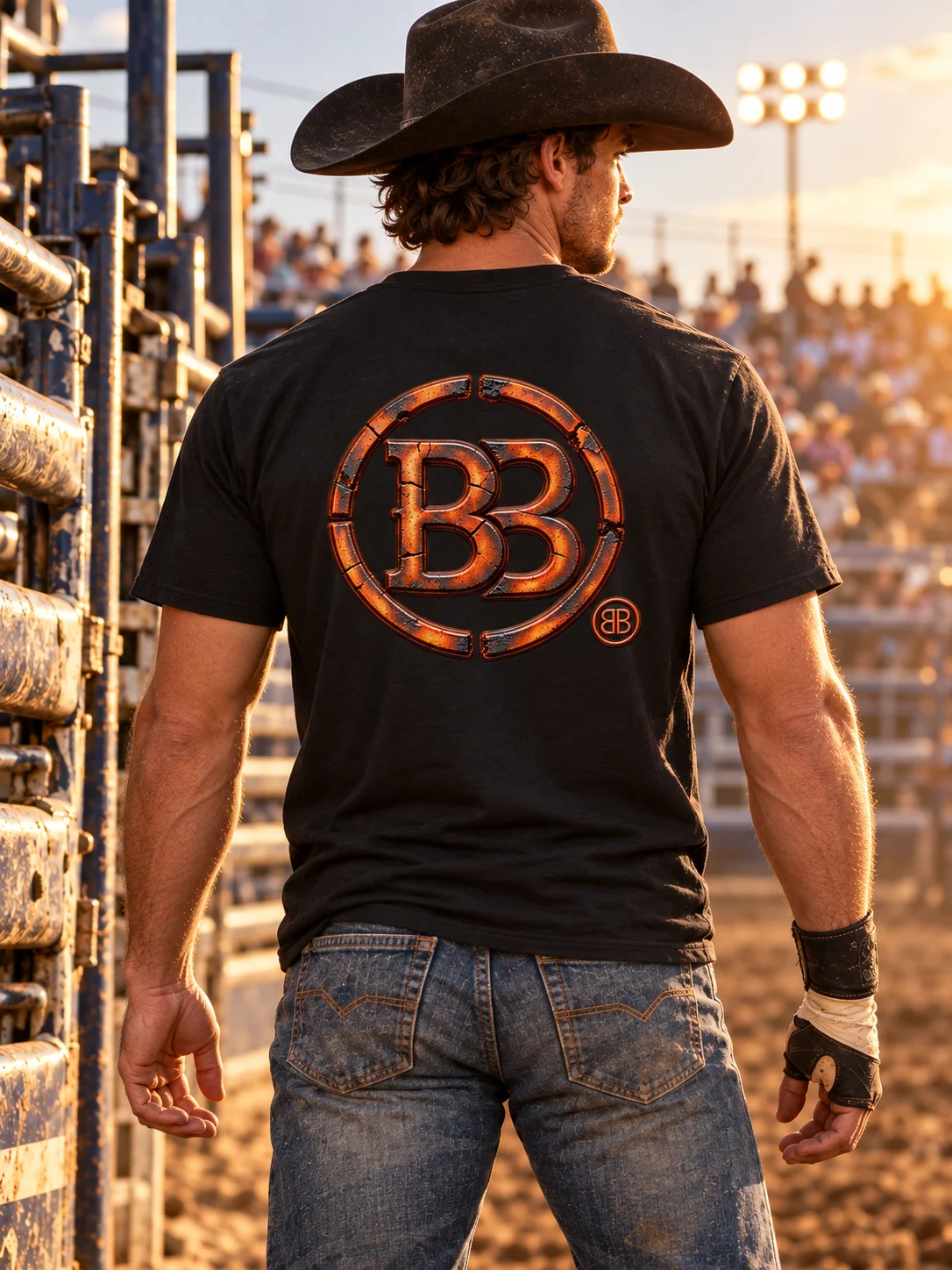 Bull Riding Shirt — Straight Out of the Chute | Broken Roughstock™ product image (2)