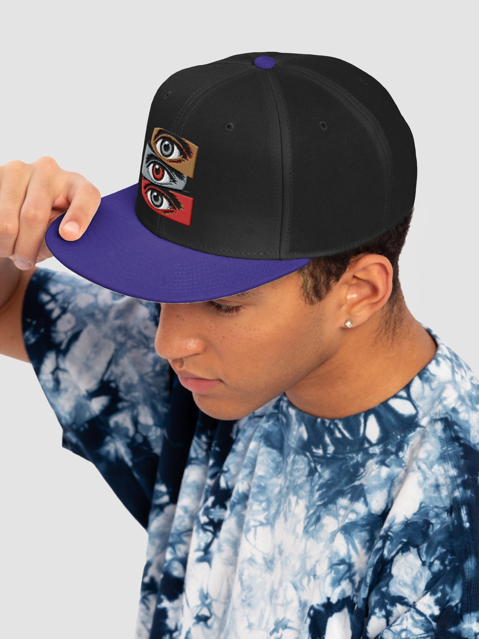 Tri-Eye Snapback Cap product image (7)