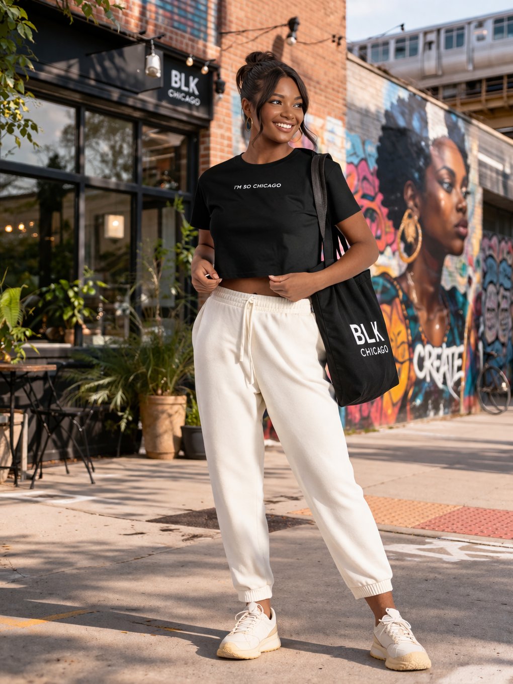 Circle of the City Cropped Tee product image (6)