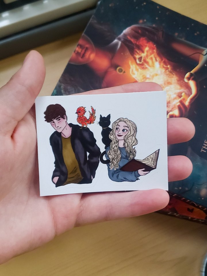 Willow and Avi with Pets - Sticker product image (3)