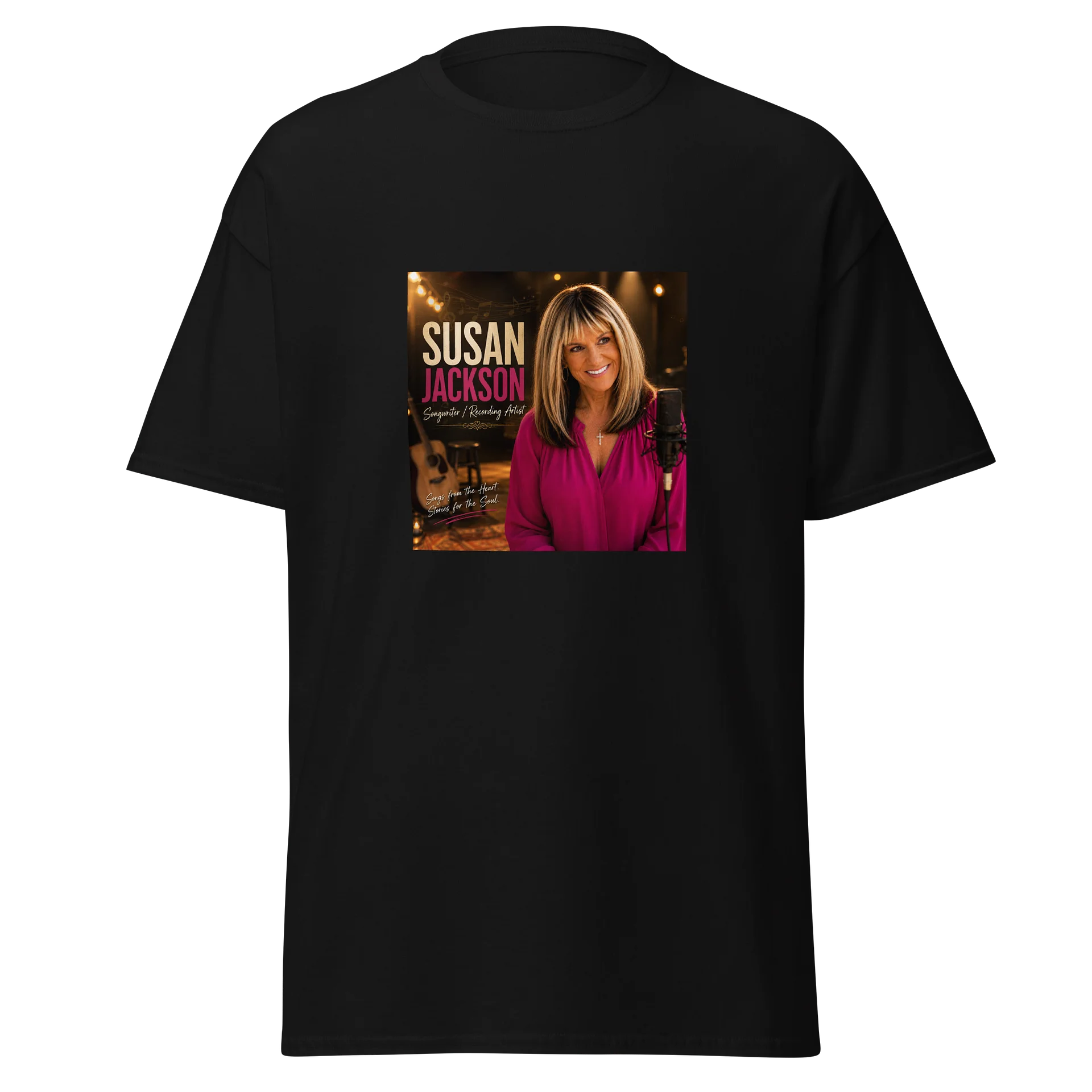Susan Jackson – Songs from the Heart Tee product image (1)