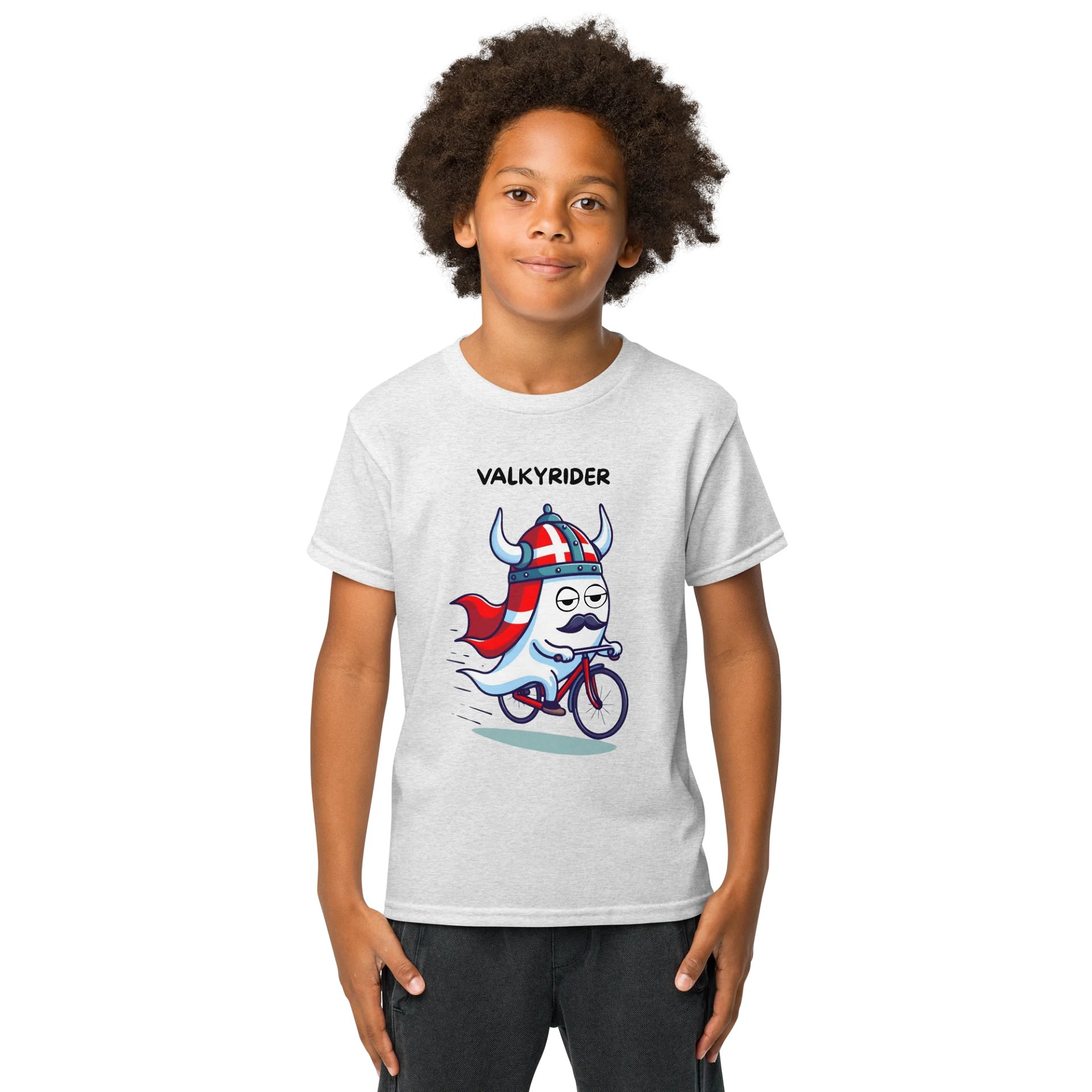Valkyrider Viking Ghost Youth Sports Tee product image (8)
