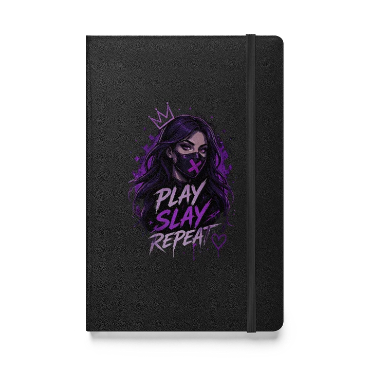 Crowned Rebel Play + Slay Hardcover Notebook product image (1)