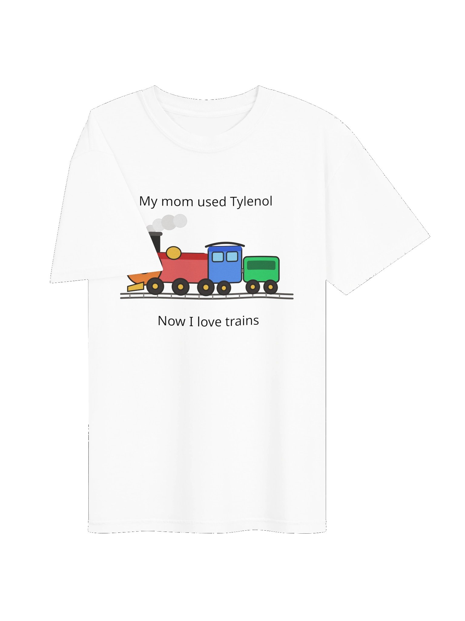 Adult Cartoon Train T-Shirt product image (3)