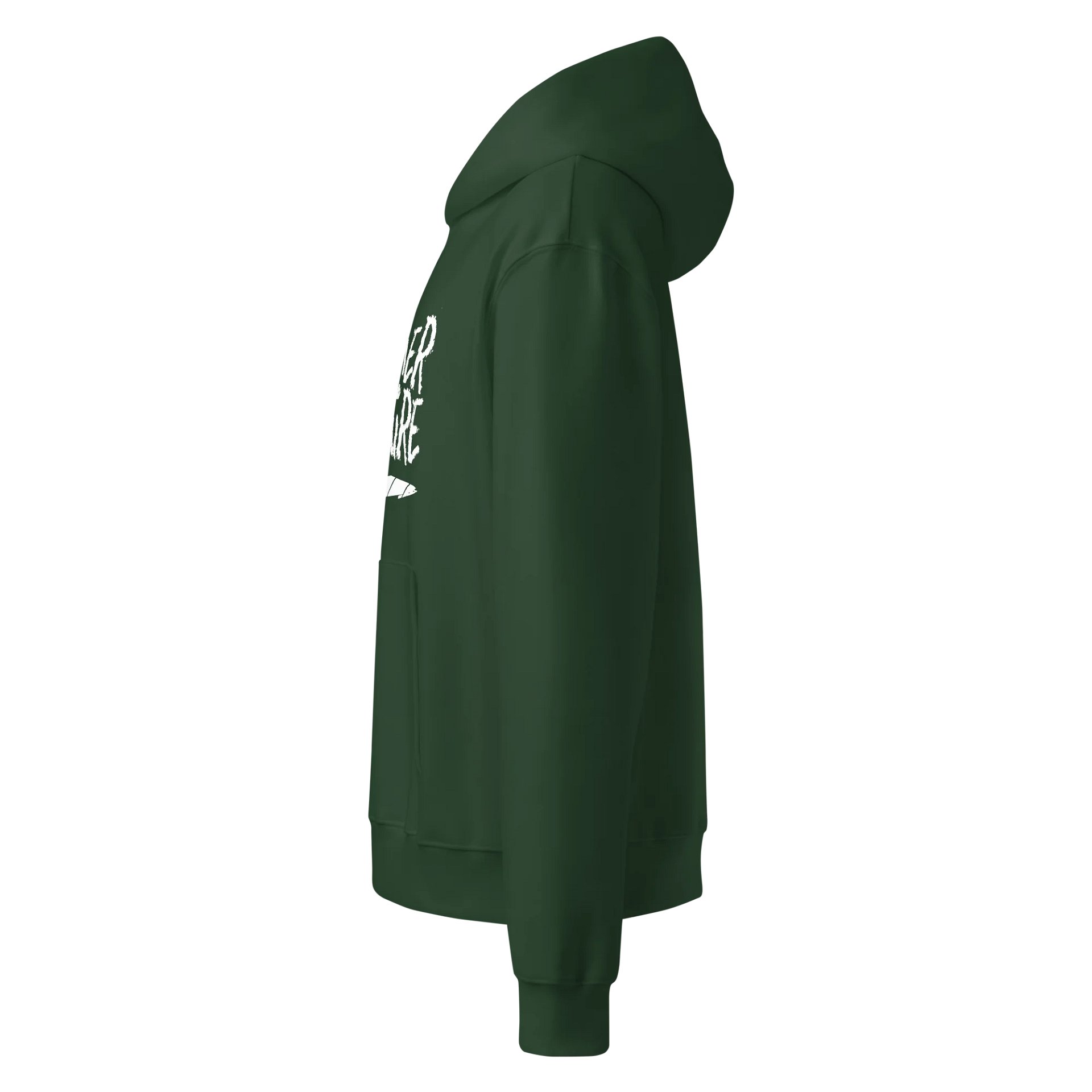 STONER BY NATURE WHITE JOINT HOODIE GREEN product image (3)