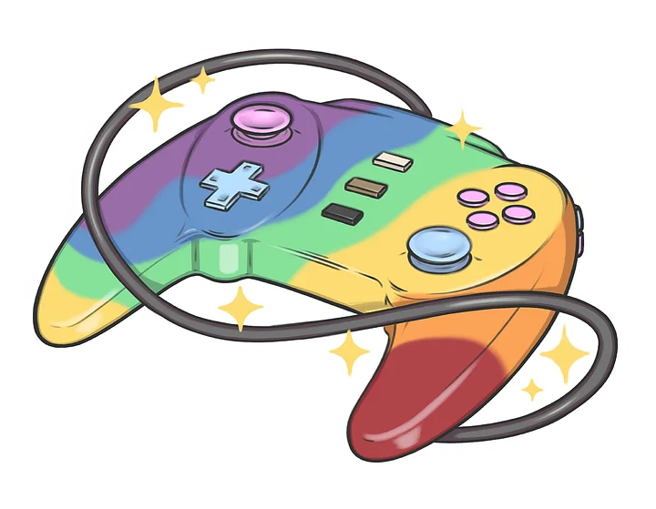 sticker : gay-min controller product image (1)