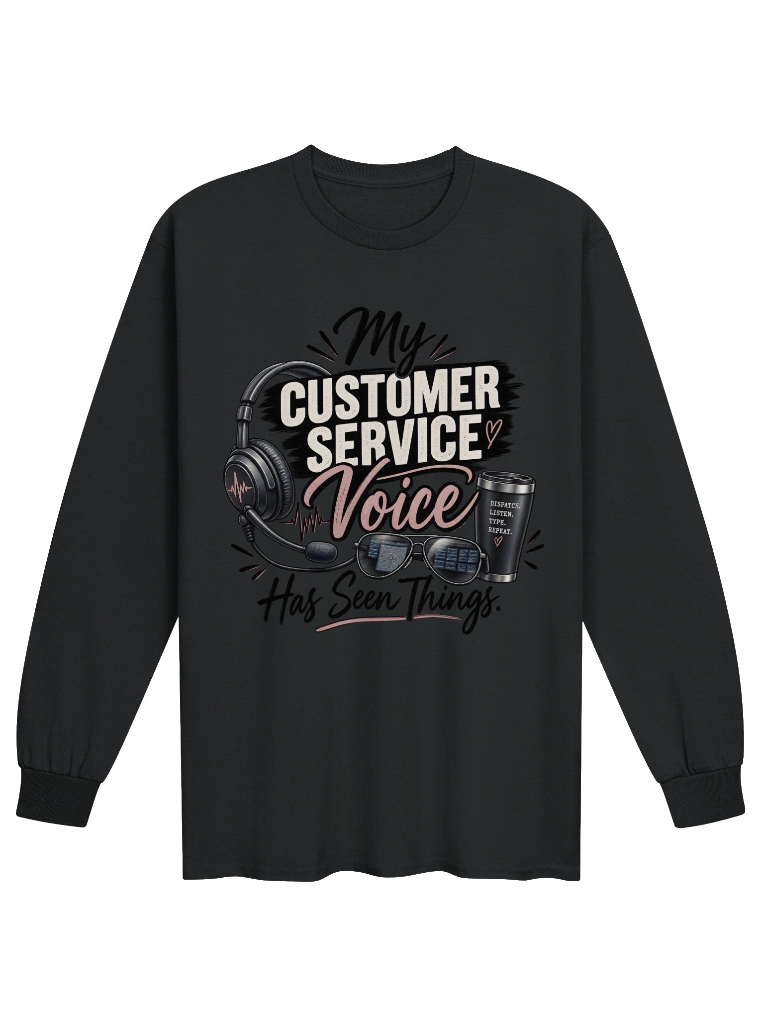 Customer Service Voice Long Sleeve product image (1)