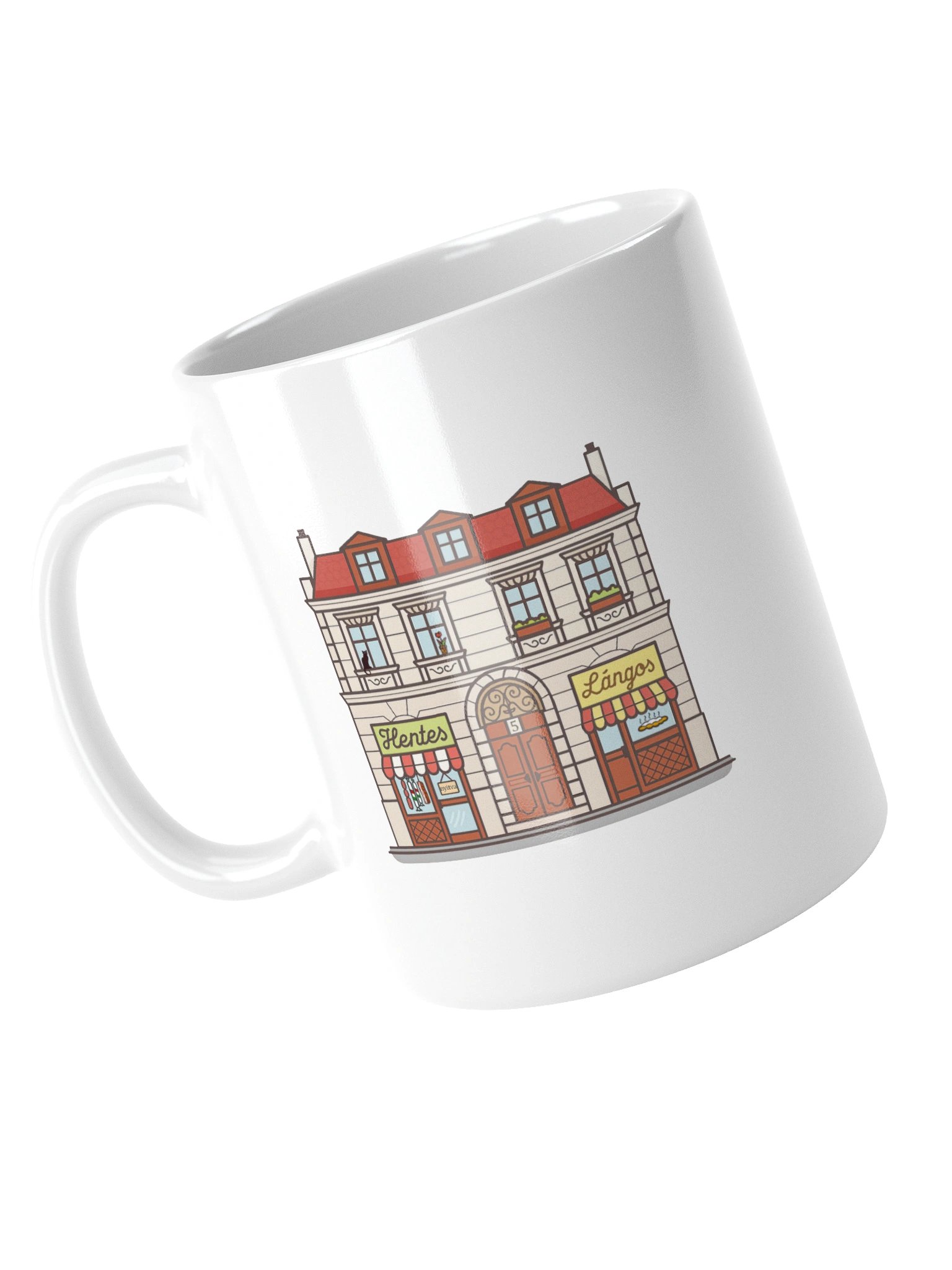 Courtyard Building Mug product image (4)