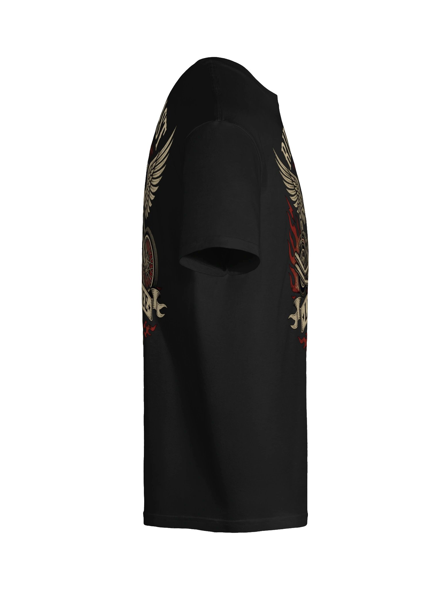 Ride Fast, Live Free Biker Skull Tee product image (10)
