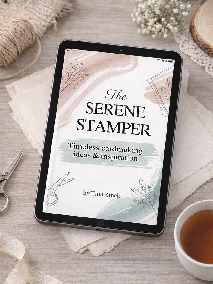 The Serene Stamper: Cardmaking Ideas & Inspiration Book product image (1)
