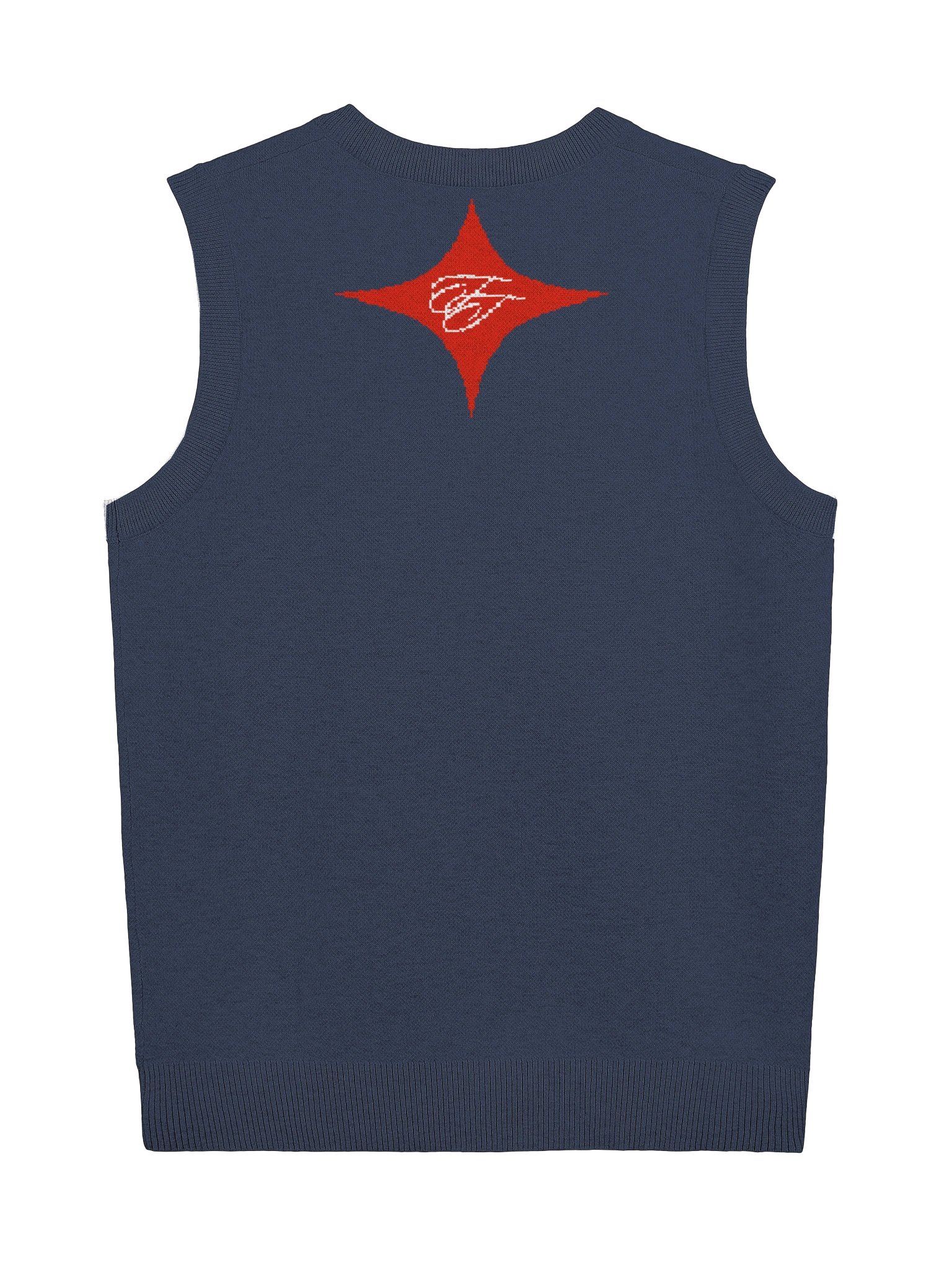 F&F Knitted V-Neck Vest (MT) product image (2)