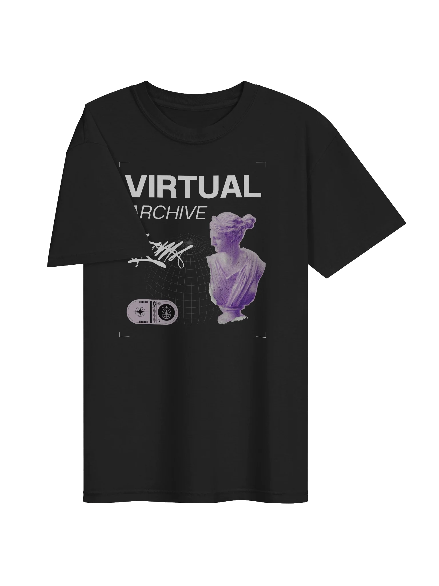 ZYCK "Virtual Archive" Aesthetic T-Shirt product image (3)