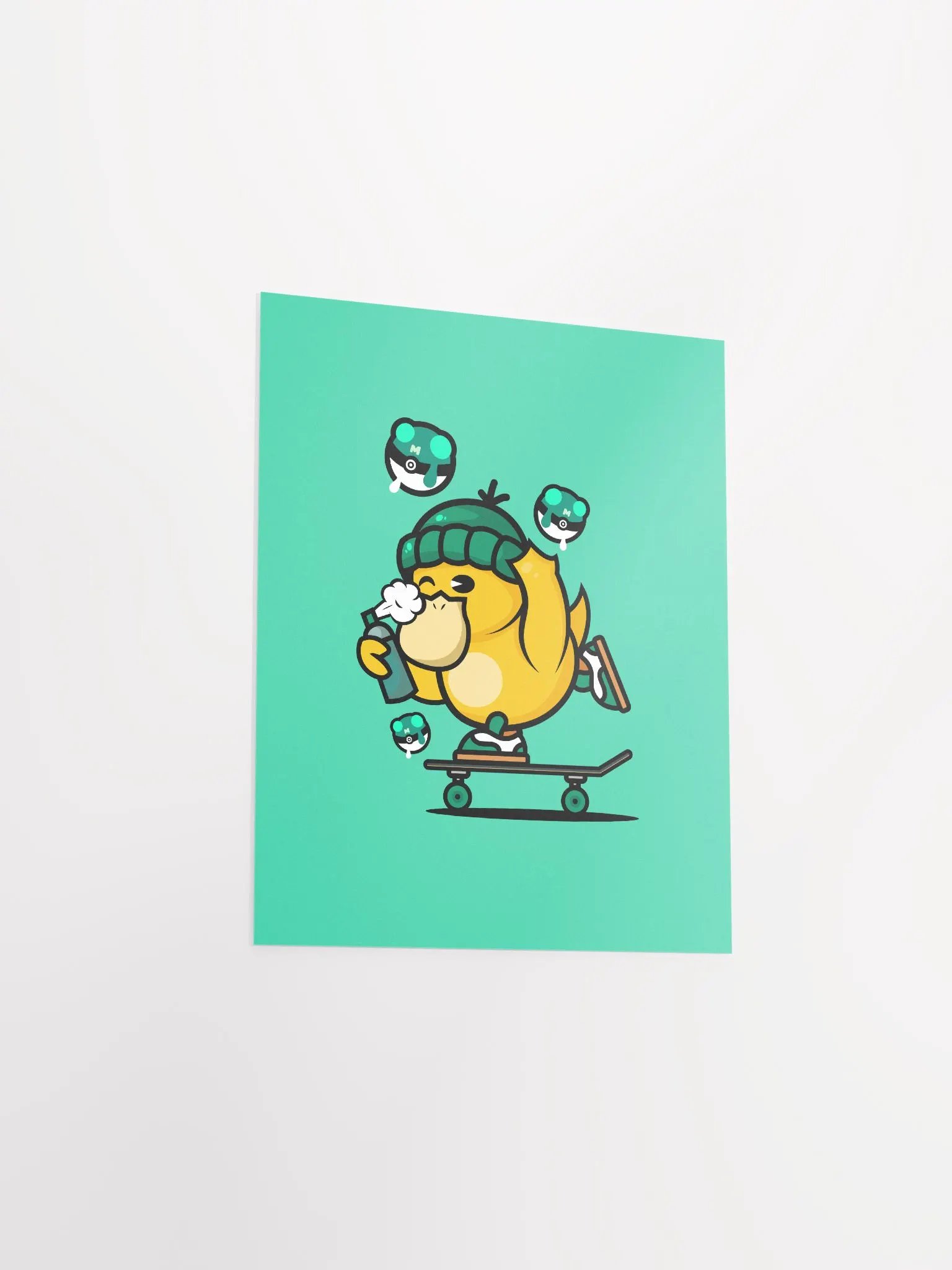 Confused Duck Poster Print product image (12)