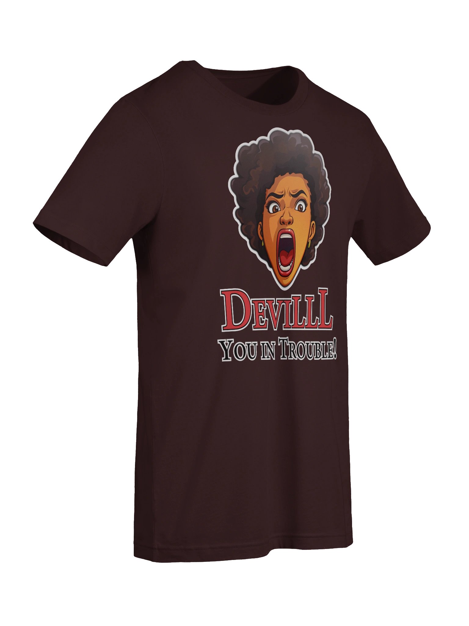 Devilll, You in Trouble Drk, T-Shirt product image (7)