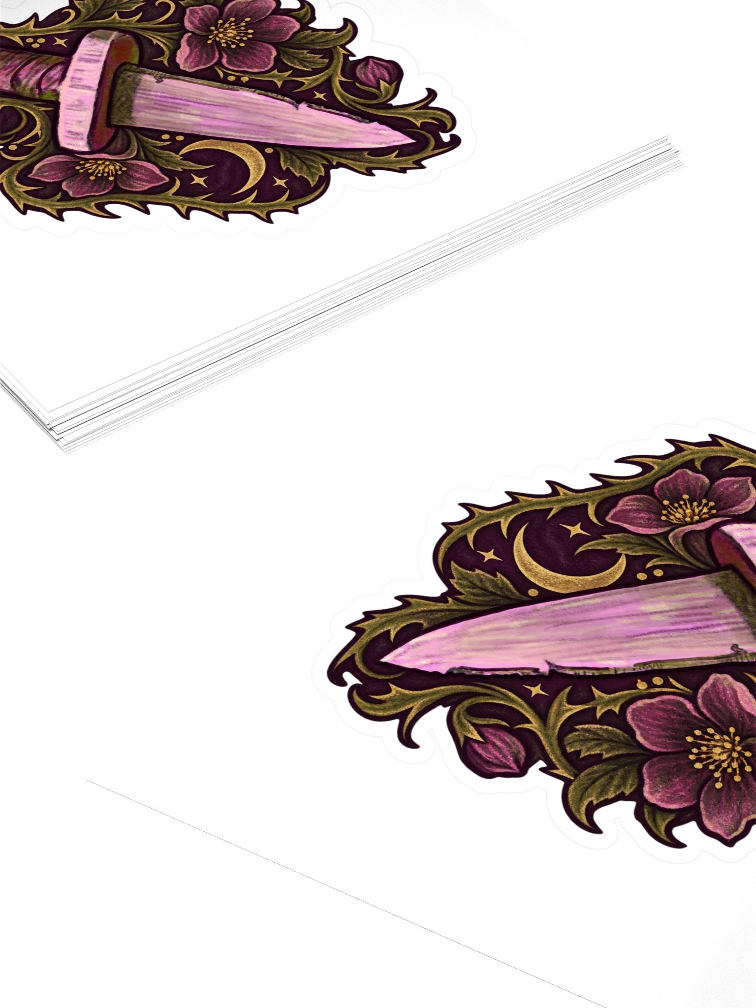 Mystic Crystal Vine Kiss Cut Sticker product image (4)