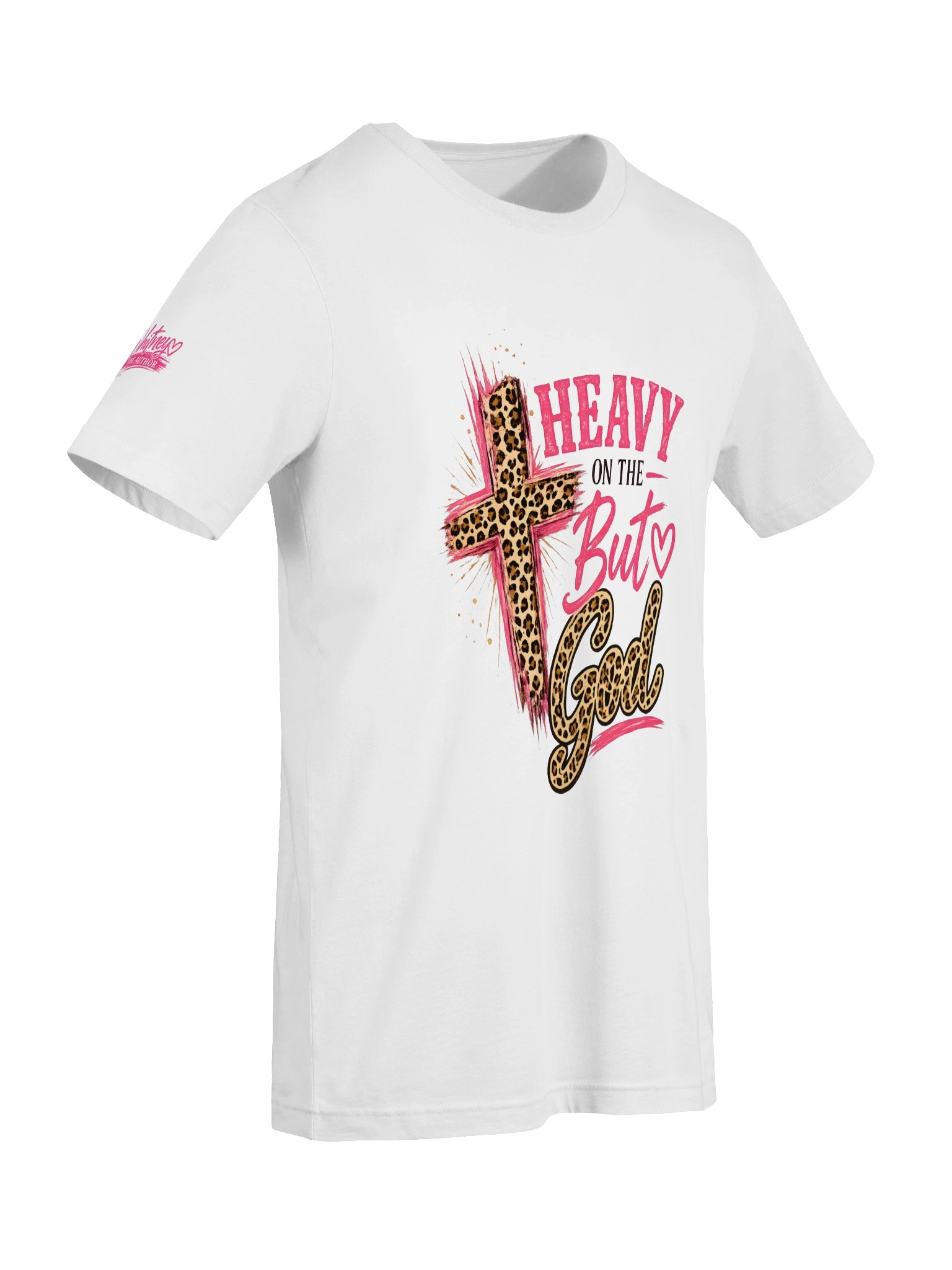 Heavy on the "But God" Christian Bella+Canvas Tee product image (14)