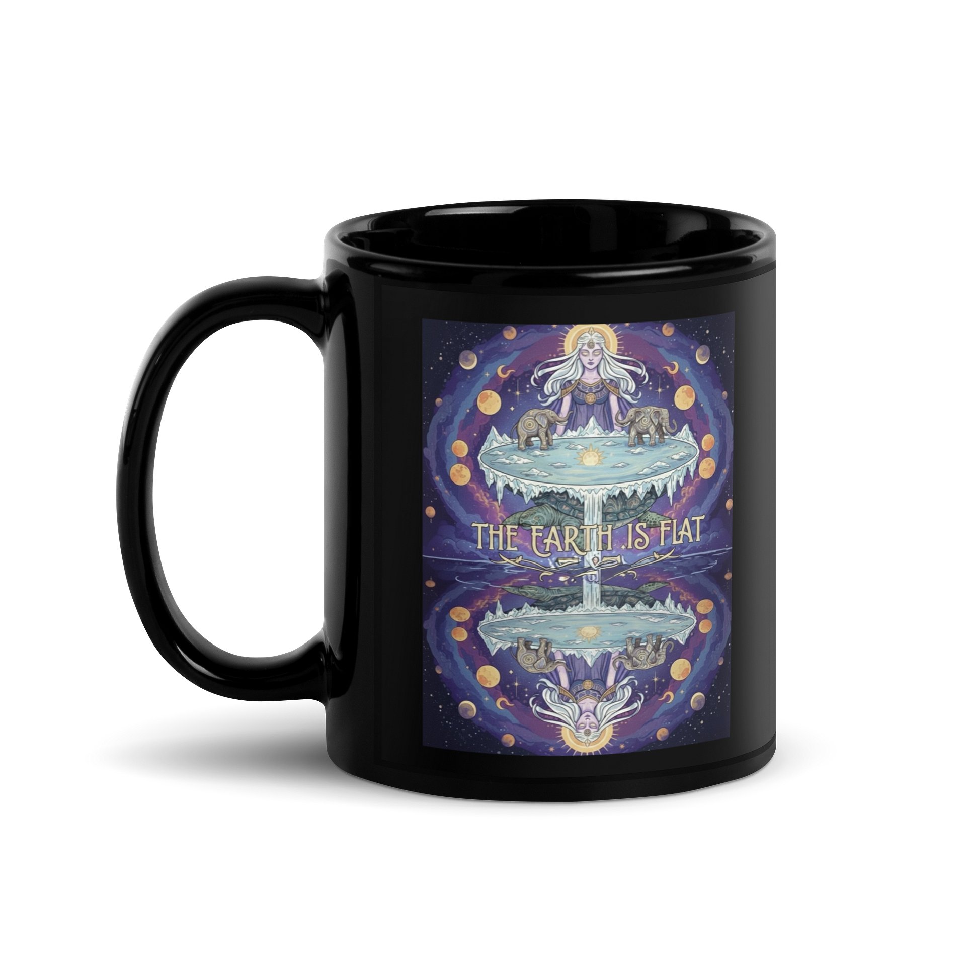 Celestial Flat Earth Mug product image (1)