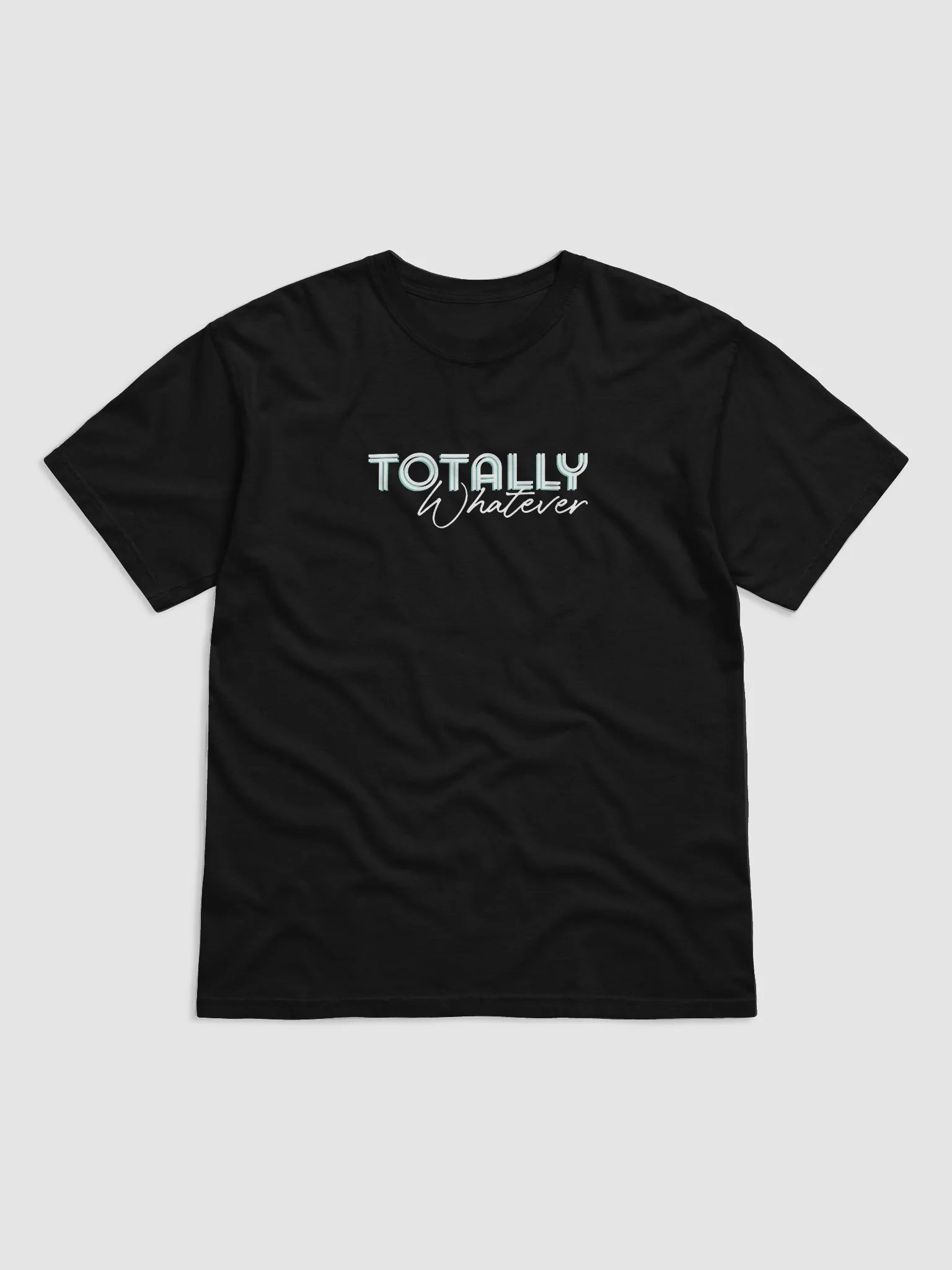 Totally Whatever White Logo product image (8)